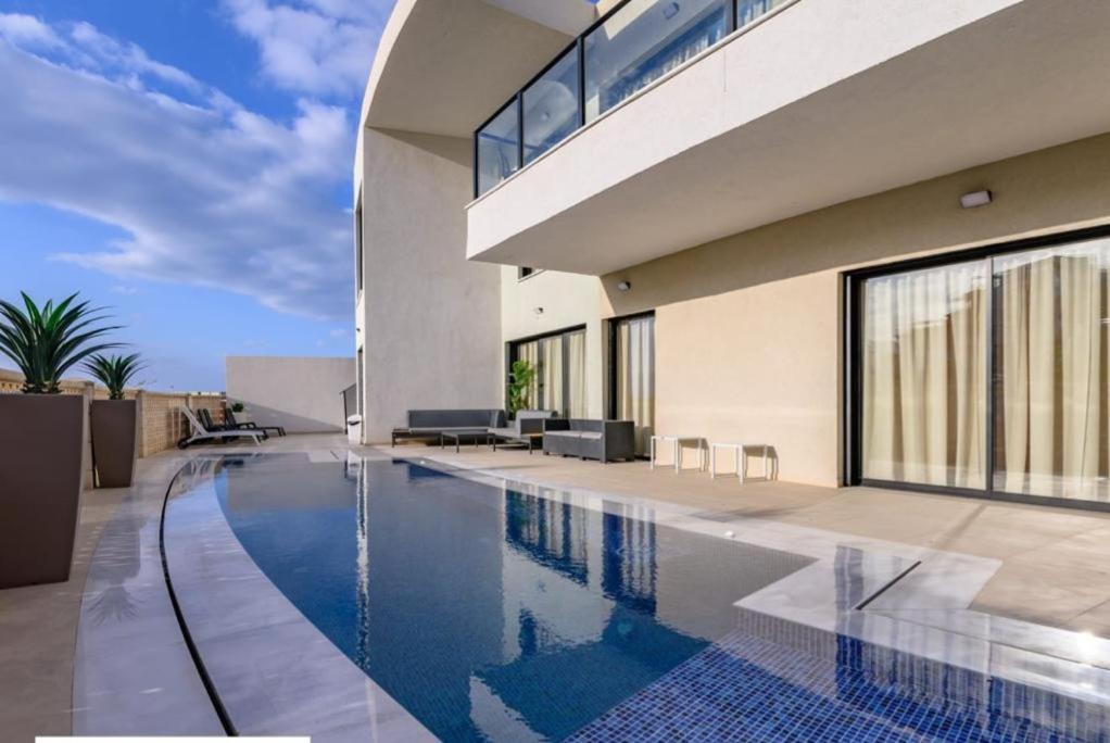 Top-Class Luxury Villa Bsamim With Full Sea View Heated Pool !!!! Ελάτ Εξωτερικό φωτογραφία